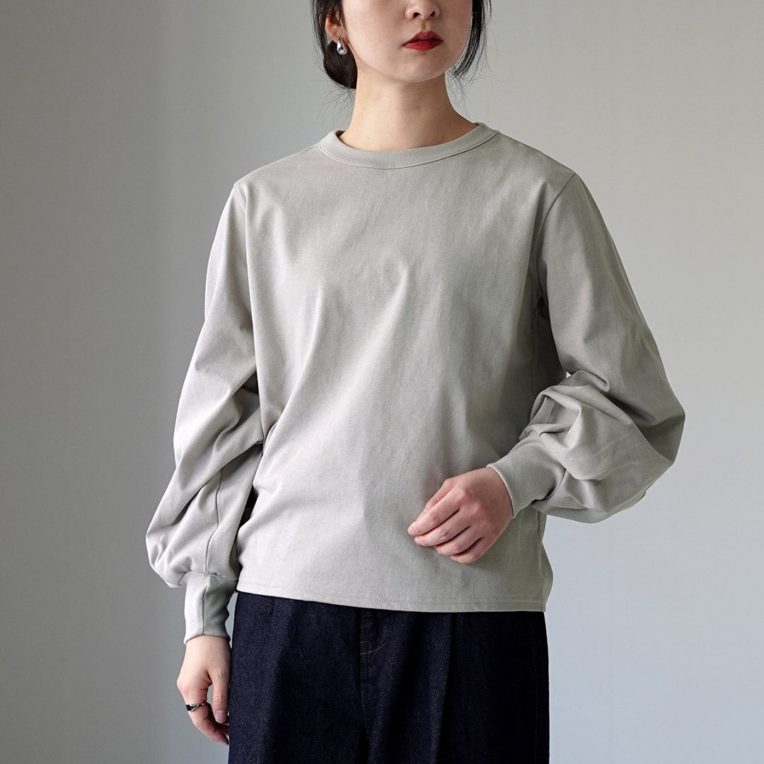 mizuiro ind ミズイロインド パフスリーブロングT mizuiro ind (ミズイロインド) パフスリーブロングT