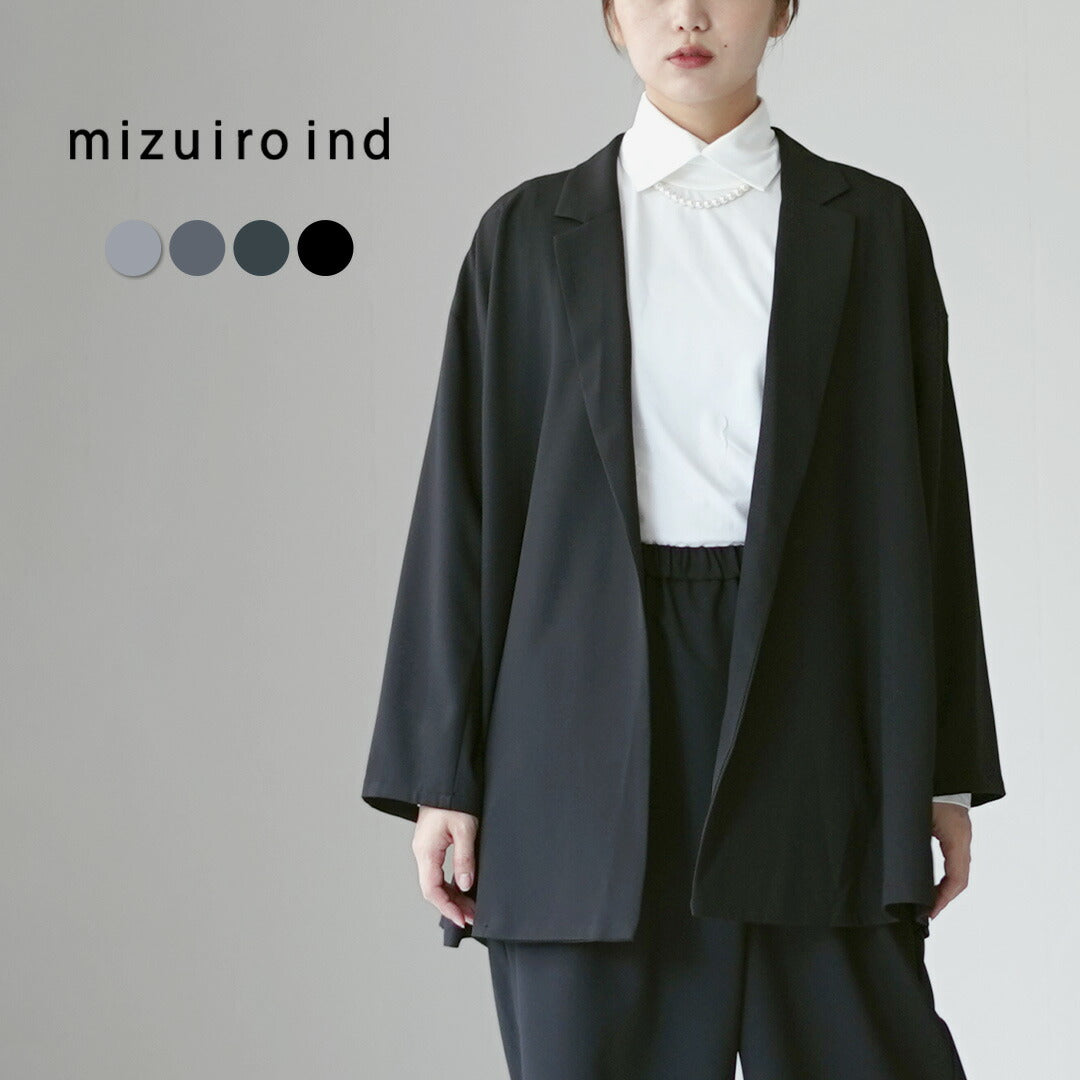 mizuiro ind（ミズイロインド） テーラードシャツ ジャケット