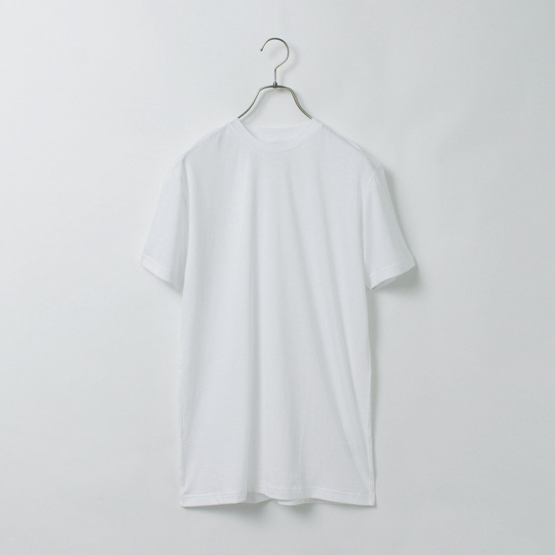 FYNELYNE ENGINEERED BY LIFILL コットニー ショートスリーブ クルーネックTシャツ / メンズ トップス カットソー 半袖 インナー 綿 無地 COTTONY SHORT SLEEVE CREW NECK