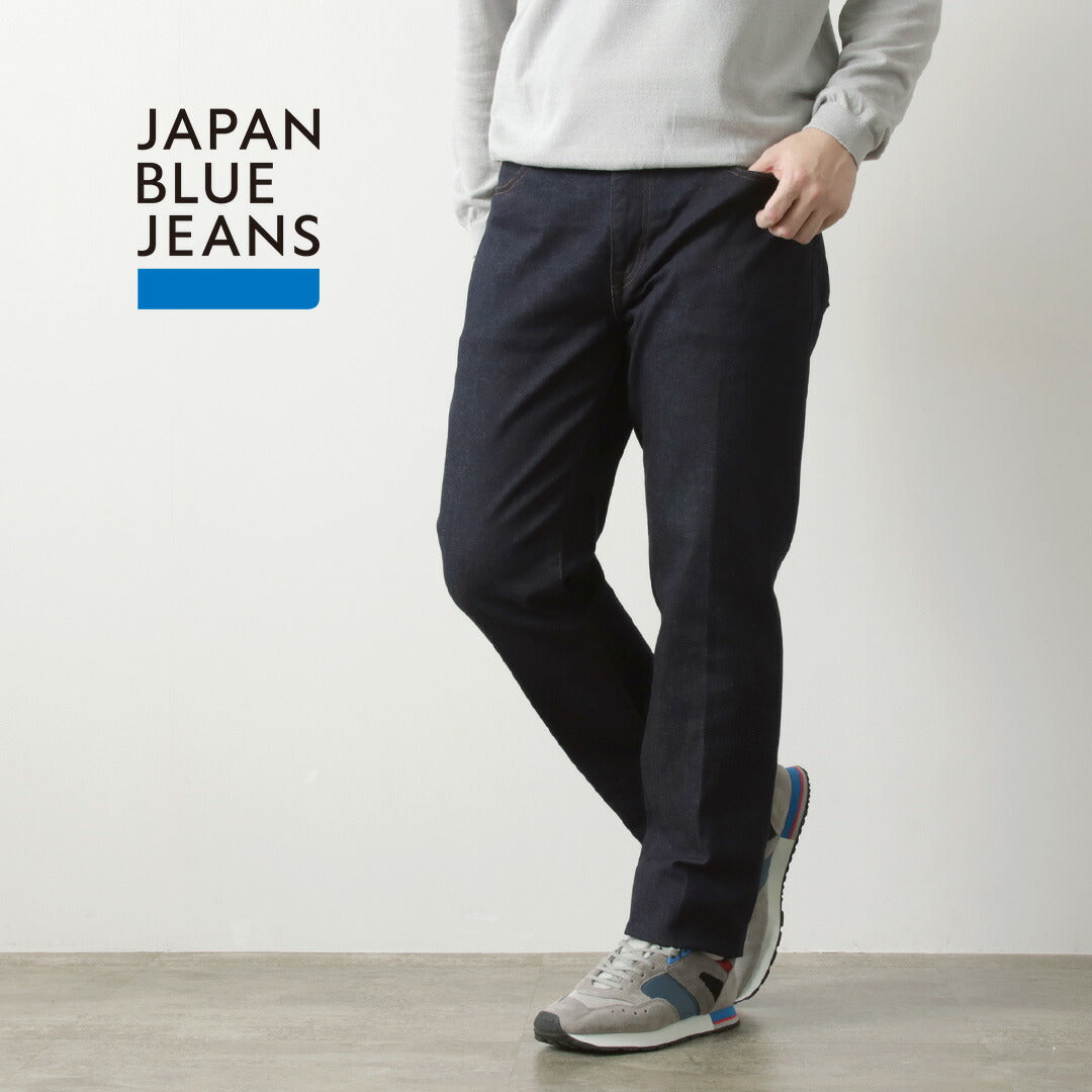 JAPAN BLUE JEANS（ジャパンブルージーンズ） 12oz ストレッチ センタークリース 5Pデニム ワンウォッシュ / メンズ ボトムス パンツ 日本製 CUSTOM FIT Jeans model