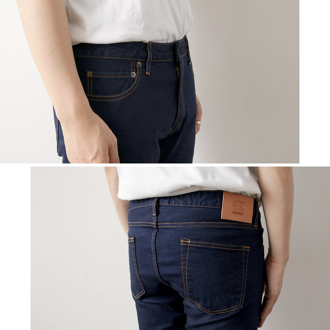 JAPAN BLUE JEANS（ジャパンブルージーンズ） 別注 プレップ 12oz ストレッチデニム スリムテーパード / 日本製 メンズ 岡山 児島