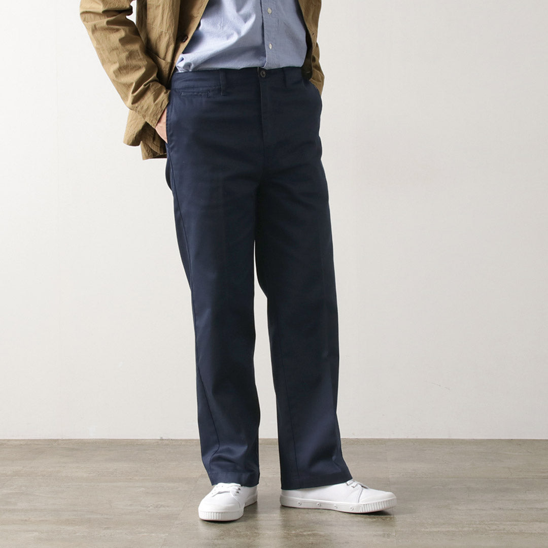 JAPAN BLUE JEANS（ジャパンブルージーンズ） 別注 セミワイドストレート チノ / ロングパンツ ストレッチ 日本製 メンズ Semi-Wide Straight Chinos