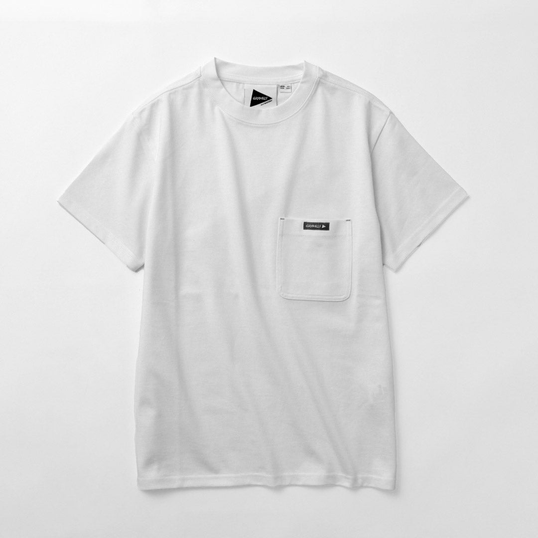 AND WANDER（アンドワンダー） グラミチ バックプリント TEE / COOL