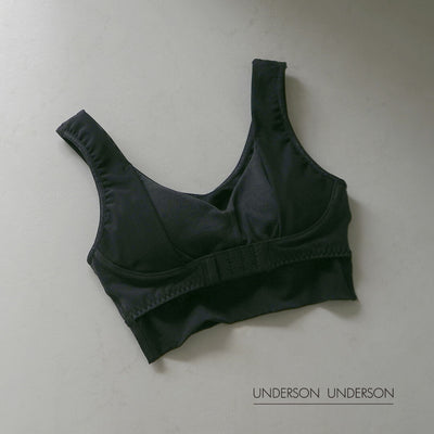 UNDERSON UNDERSON（アンダーソン アンダーソン） ナイトメイク ブラ / レディース アンダーウェア ナイトブラ 下着 ブラジャー 夜用 フロントホック 和紙 メッシュ