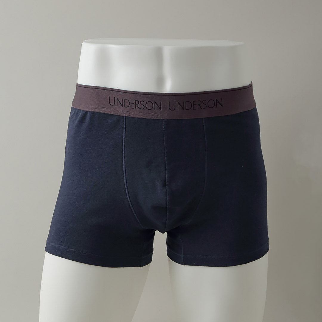 UNDERSON UNDERSON（アンダーソン アンダーソン） レギュラーショートボクサー / メンズ 和紙 吸湿速乾 アンダーウェア 下着