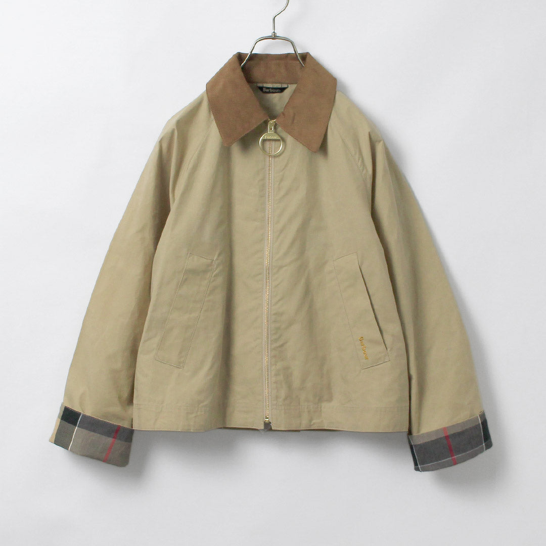 【ほぼ新品】Barbour 2026 Catlin ジャケット ベージュ Barbour（バブアー） ブルゾン アウター Catlin ノンワックス