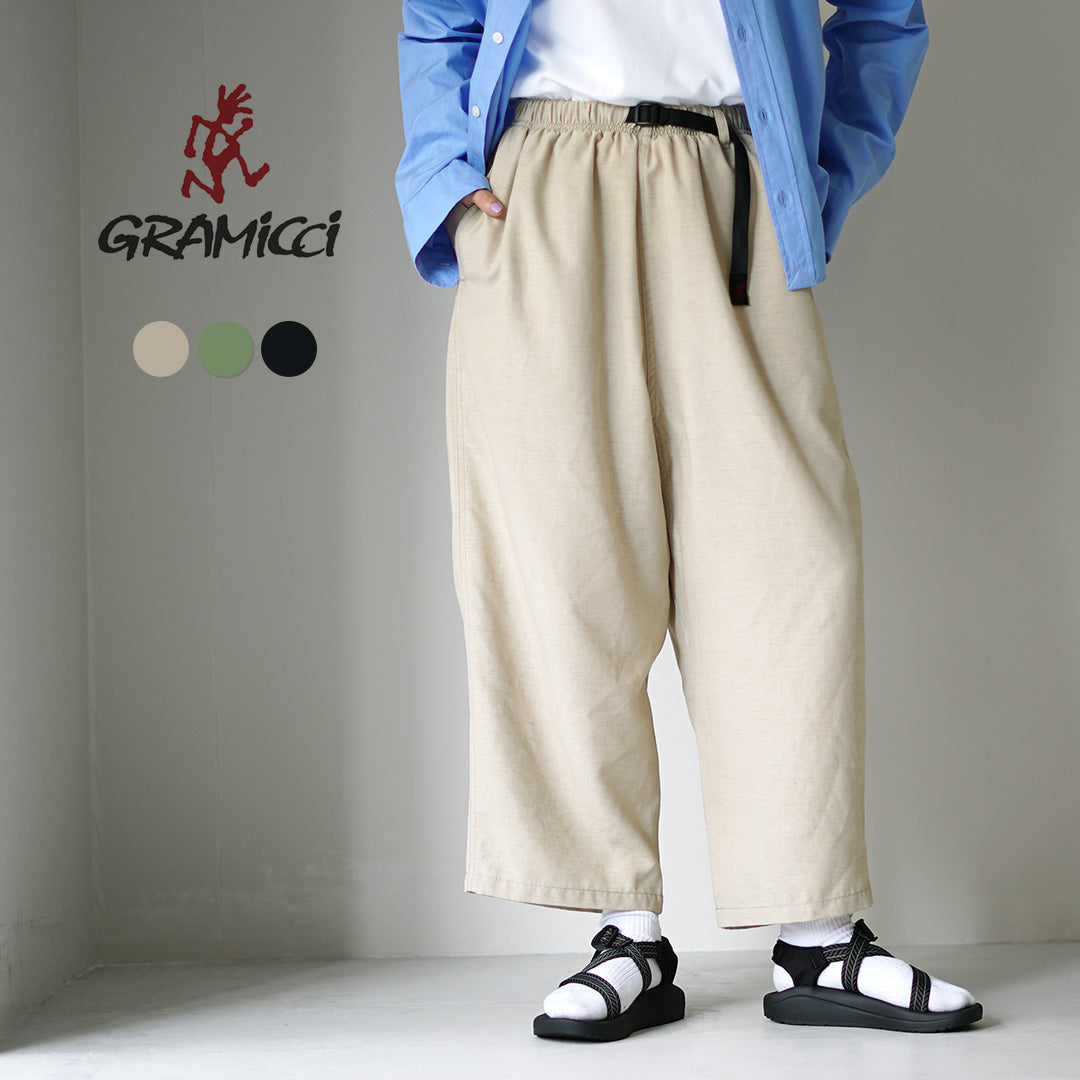 GRAMICCI（グラミチ） リネンブレンド バルーンパンツ