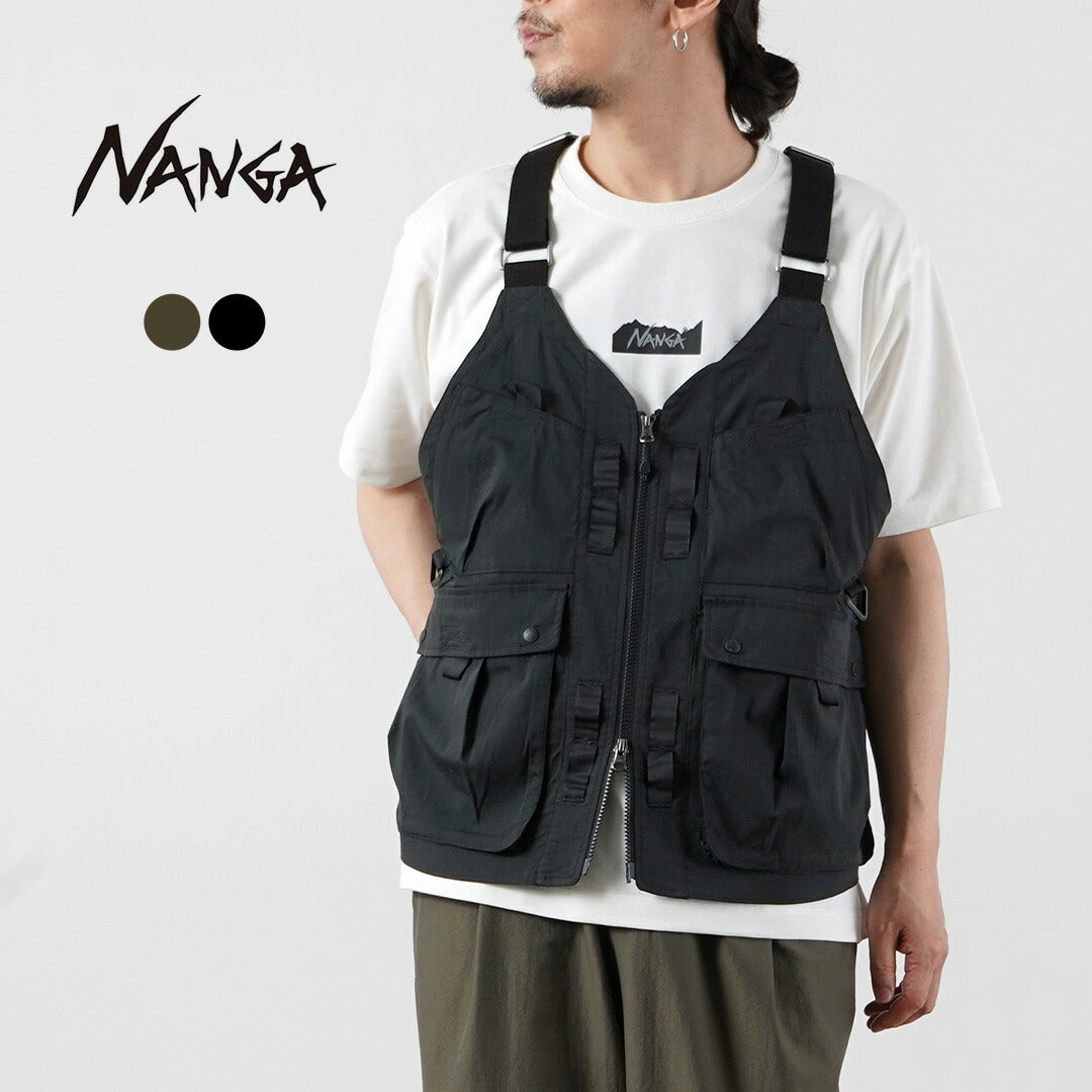 NANGA（ナンガ） ヒノック リップストップ ベスト / メンズ 撥水 難燃