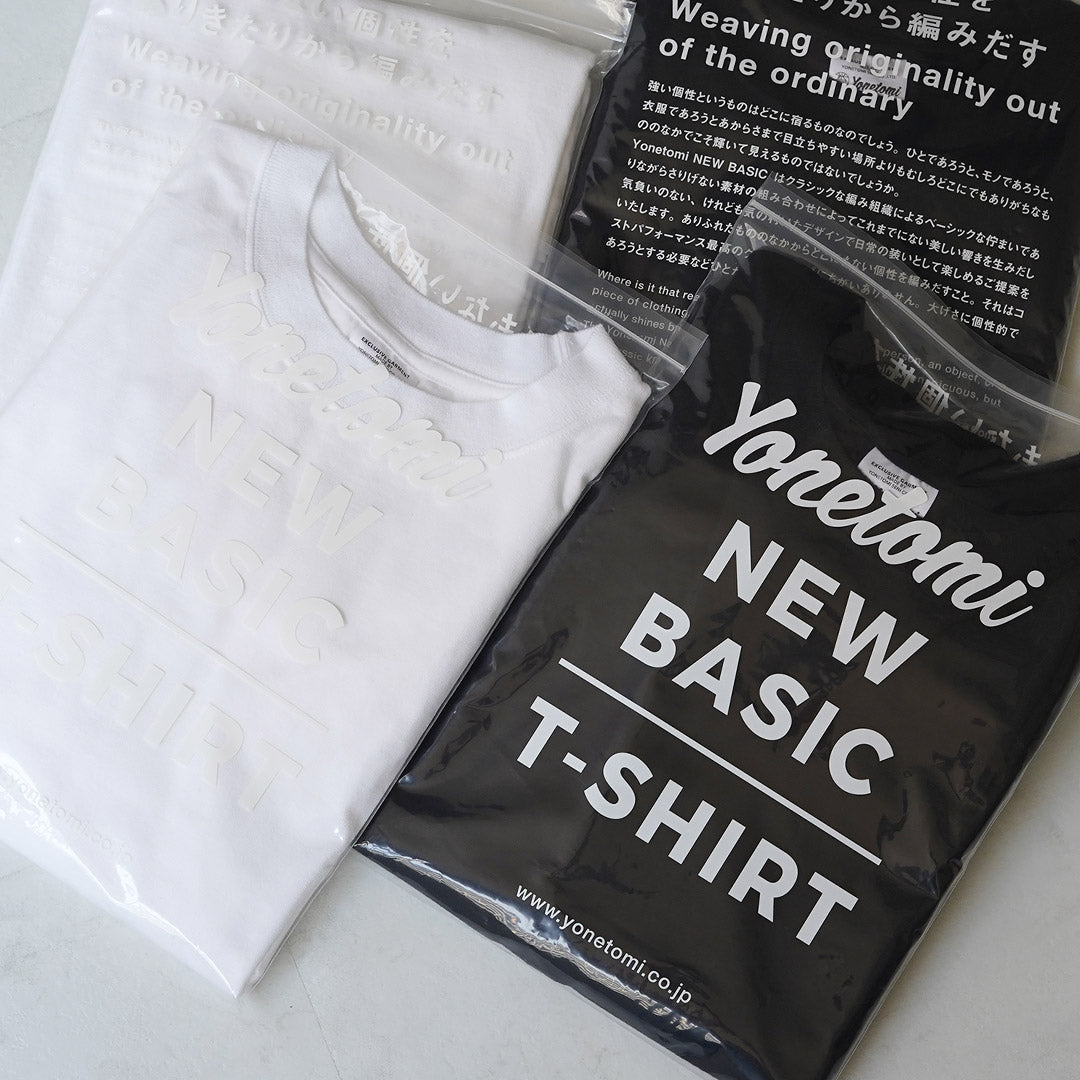YONETOMI NEW BASIC（ヨネトミニューベーシック） ニューベーシック ショートスリーブTシャツ