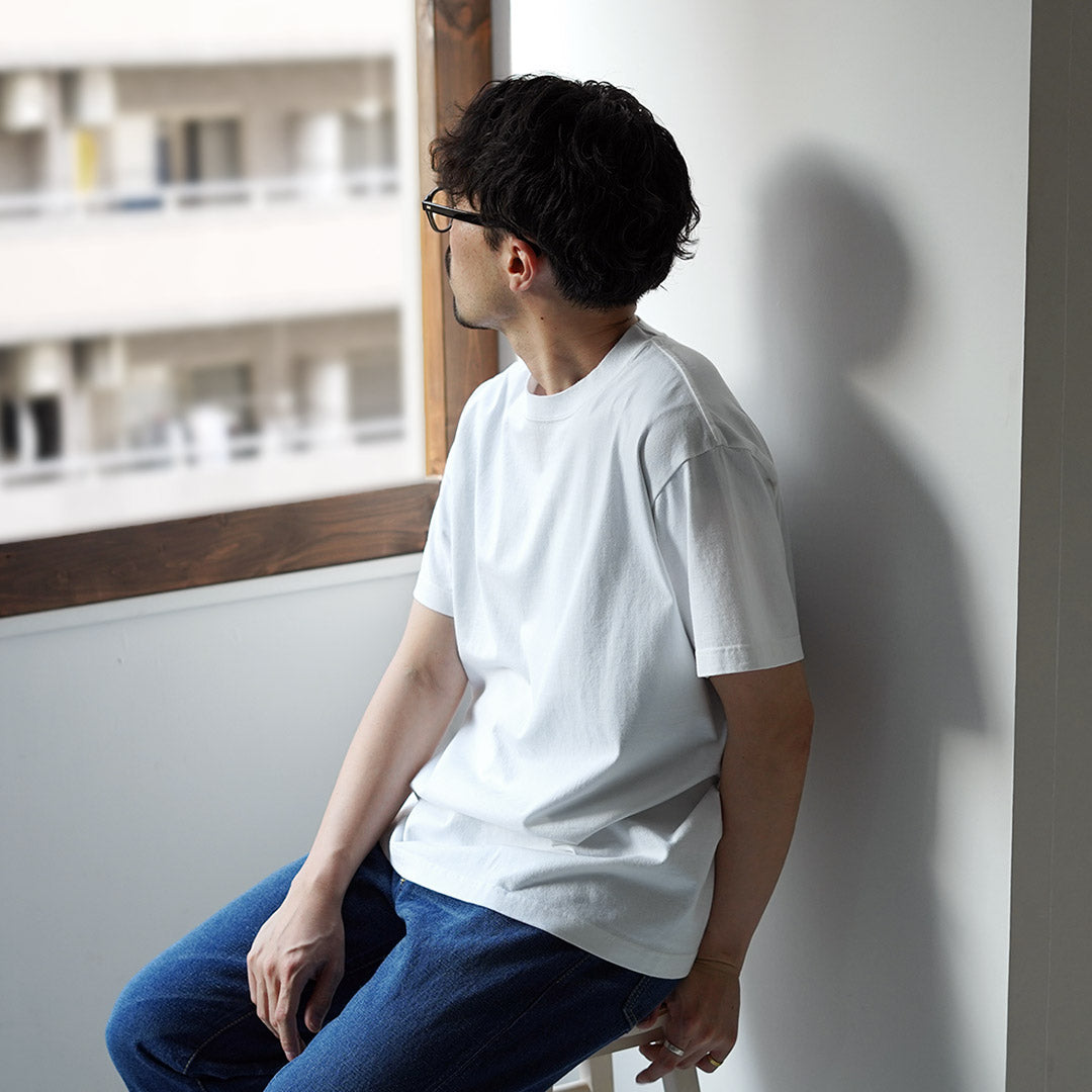YONETOMI NEW BASIC（ヨネトミニューベーシック） ニューベーシック ショートスリーブTシャツ