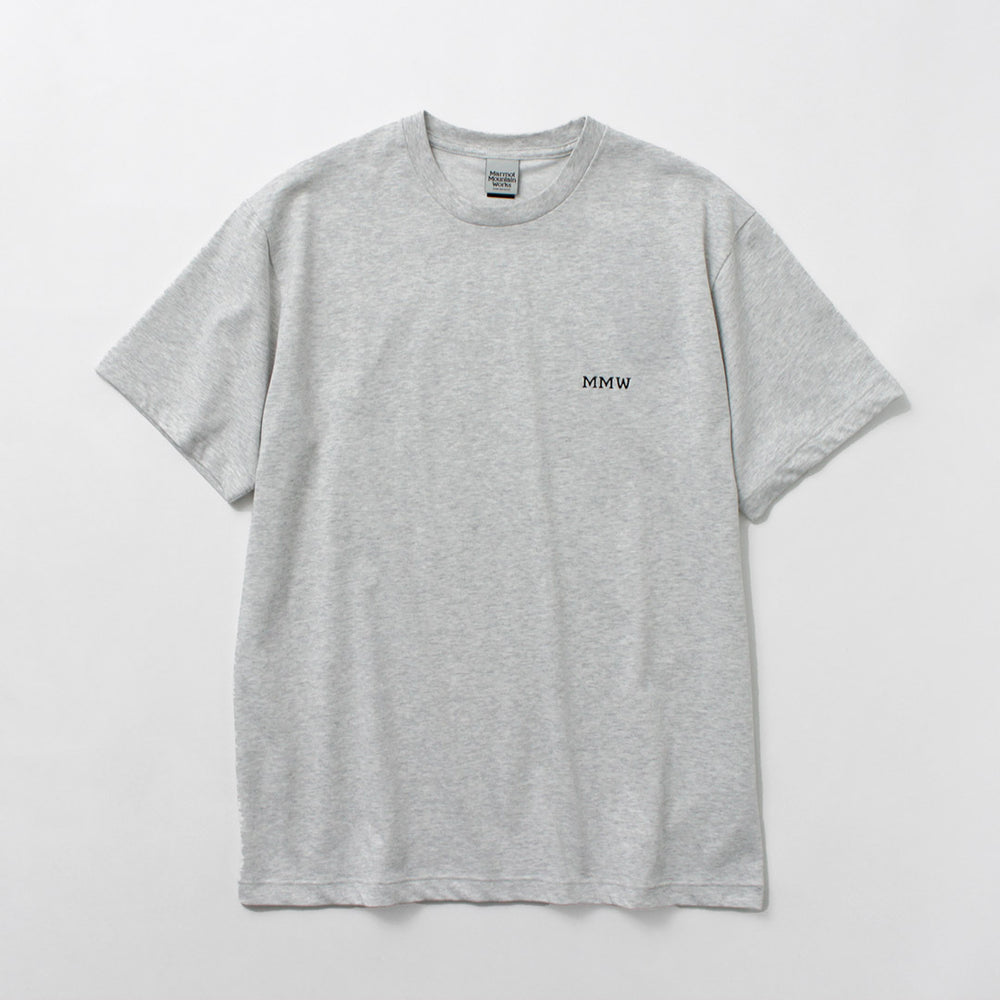 MARMOT（マーモット） MMW アーカイブ ロゴTシャツ / メンズ 半袖 プリント コットン ポリエステル UVカット 吸水速乾 MMW ...