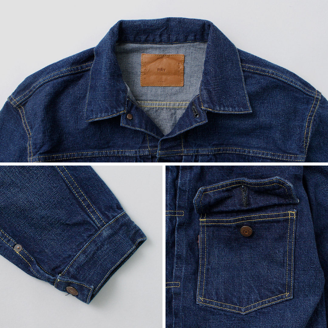 REMI RELIEF（レミレリーフ） 13oz 1954XX 2ndタイプ デニムジャケット ブルー