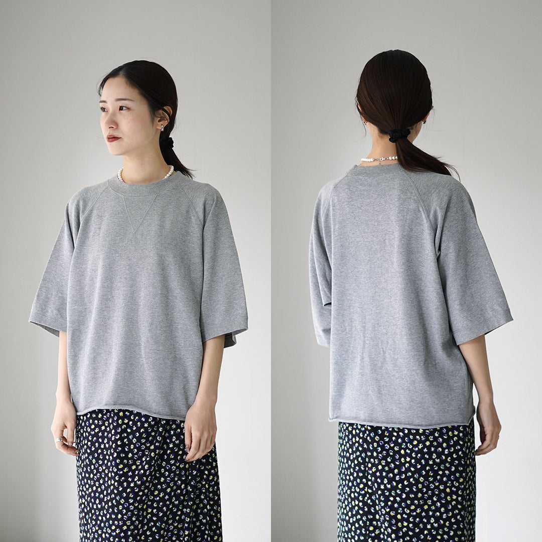 SHINZONE（シンゾーン） インレイド ハーフスリーブ Tシャツ 7分袖