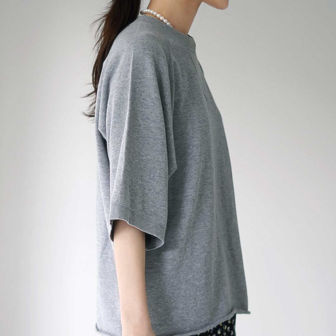 SHINZONE（シンゾーン） インレイド ハーフスリーブ Tシャツ 7分袖