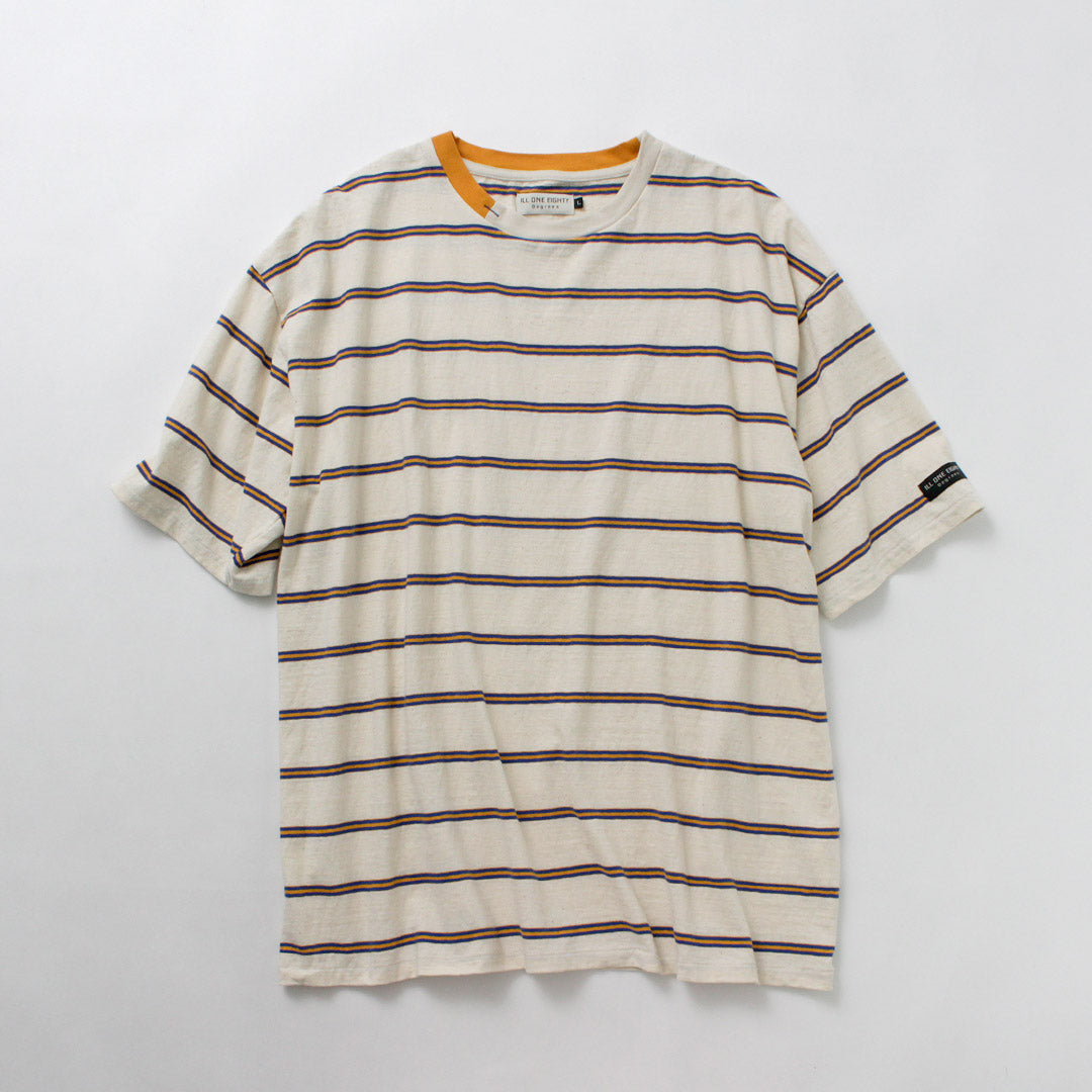 ILL ONE EIGHTY（イルワンエイティー） レトロ ボーダーTシャツ
