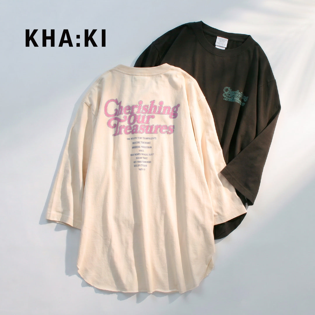 KHA:KI（カーキ） コットン Tシャツ C.O.T / レディース トップス