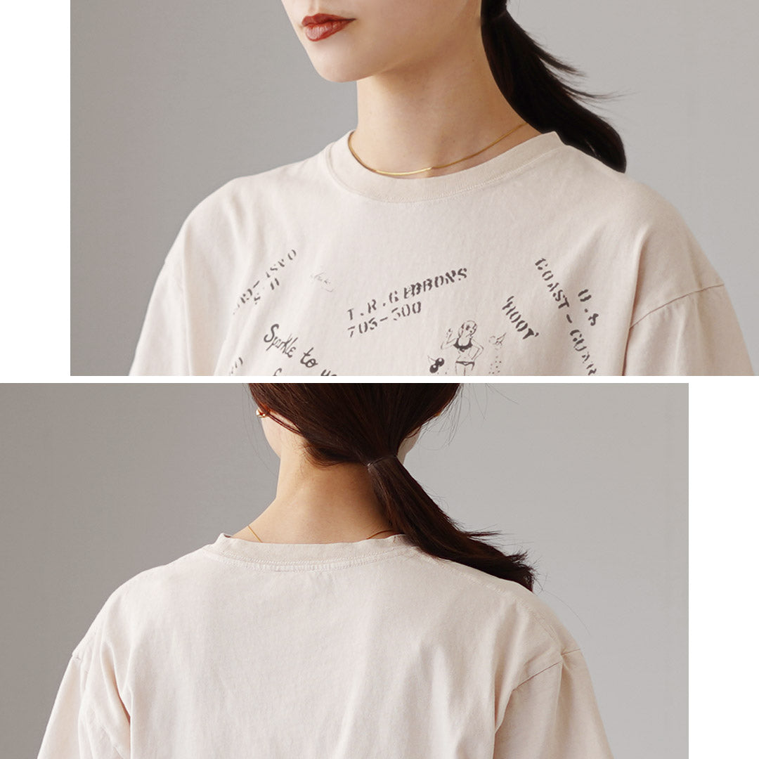 KHA:KI（カーキ） ピグメント Tシャツ / レディース トップス