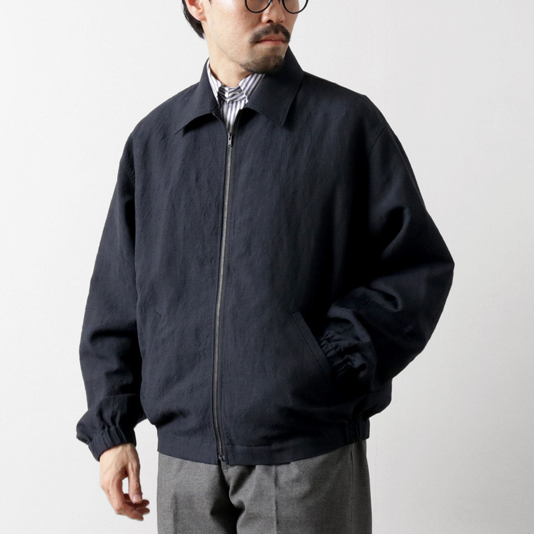 【極美品】マルゴーヴィンテージ ボリュームスリーブ ジップブルゾン ネイビー F Velva Sheen Loopwheeler Zip-up Hoodie Navy – Frans Boone Store