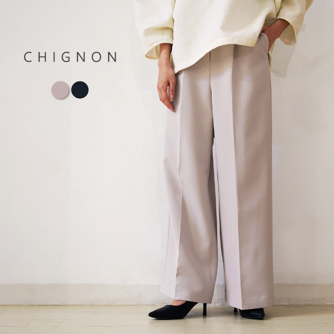 【30％OFF】CHIGNON（シニヨン） ワイドパンツ