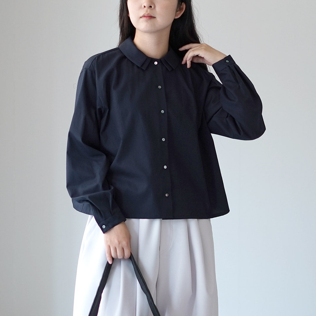 mizuiro ind（ミズイロインド） ダブルカラー シャツ