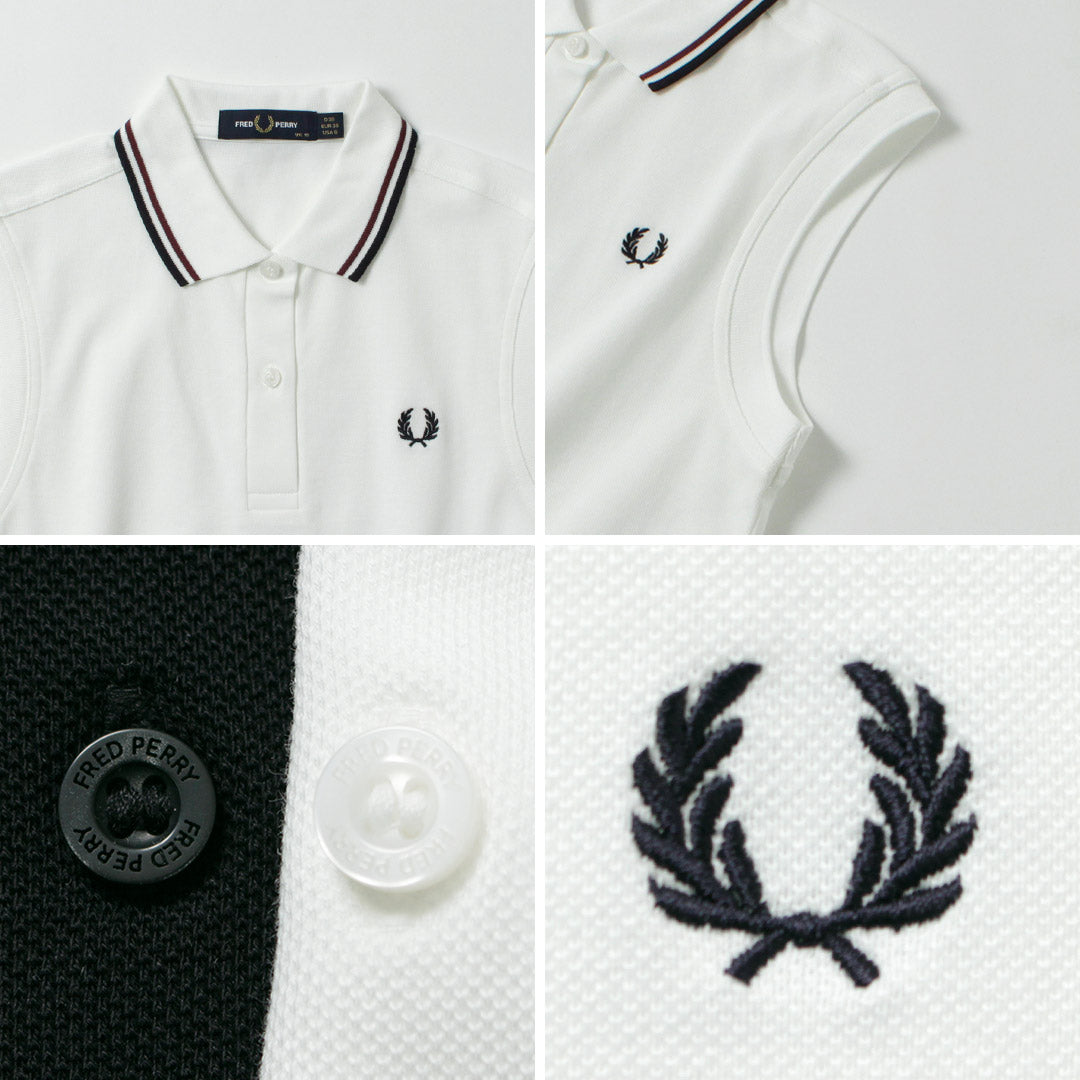 FRED PERRY（フレッドペリー） G7200 スリーブレス フレッドペリー