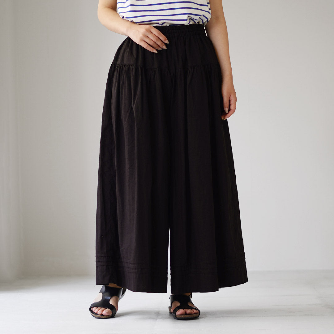 maison de soil】 美品 値下げ ピンタックキュロットパンツ