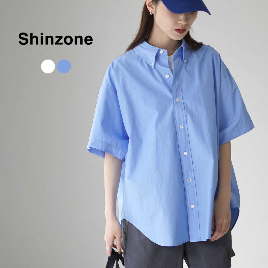 SHINZONE（シンゾーン） ハーフ スリーブ ダディー シャツ