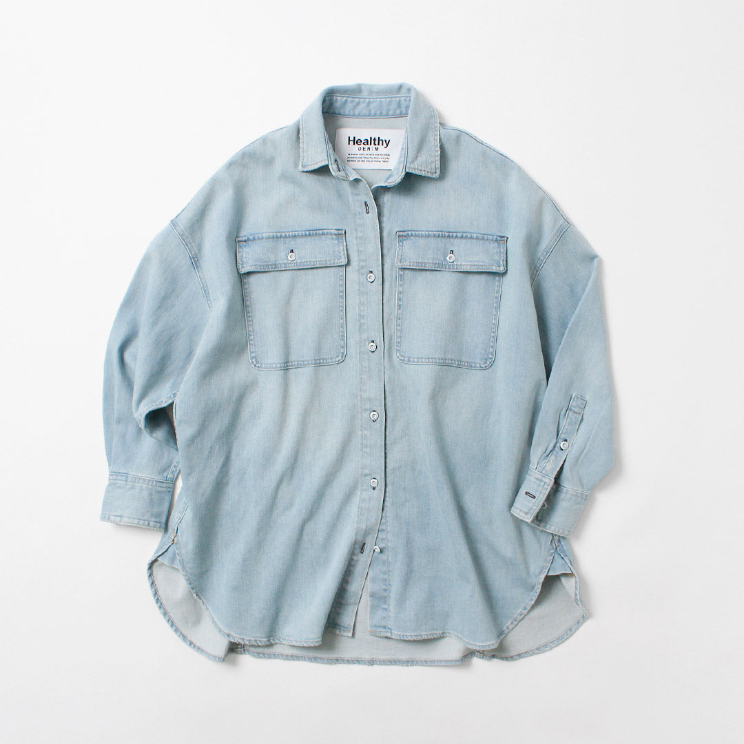 HEALTHY DENIM（ヘルシーデニム） Almond スーパービッグシャツ