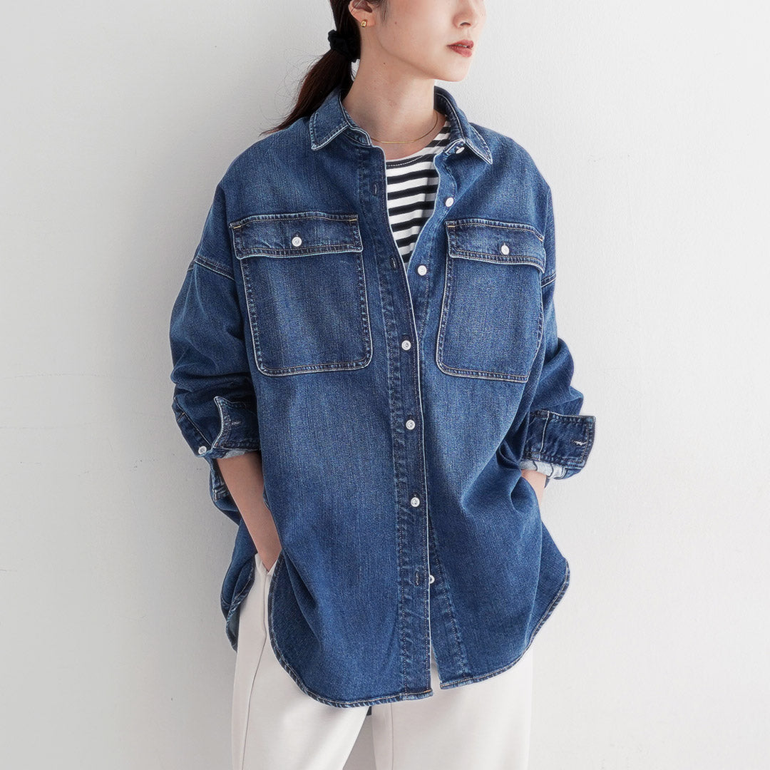 ジャケット・アウター healthy denim almond HEALTHY DENIM（ヘルシーデニム） Almond スーパービッグシャツ