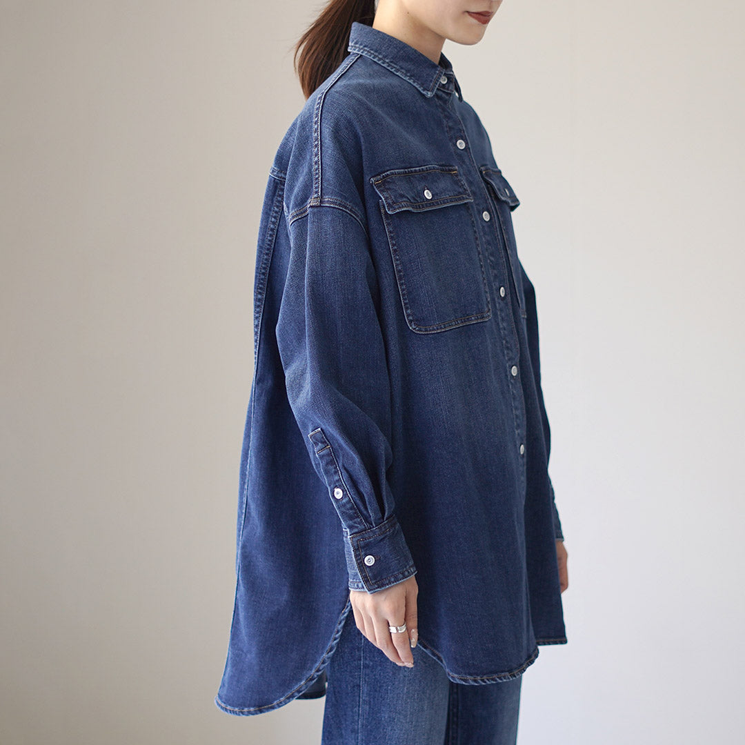 HEALTHY DENIM（ヘルシーデニム） スーパービッグシャツ アーモンド