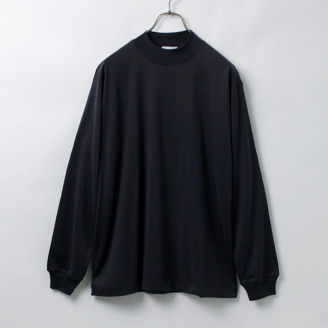 LIFiLL（リフィル） モックネック ロングスリーブTシャツ