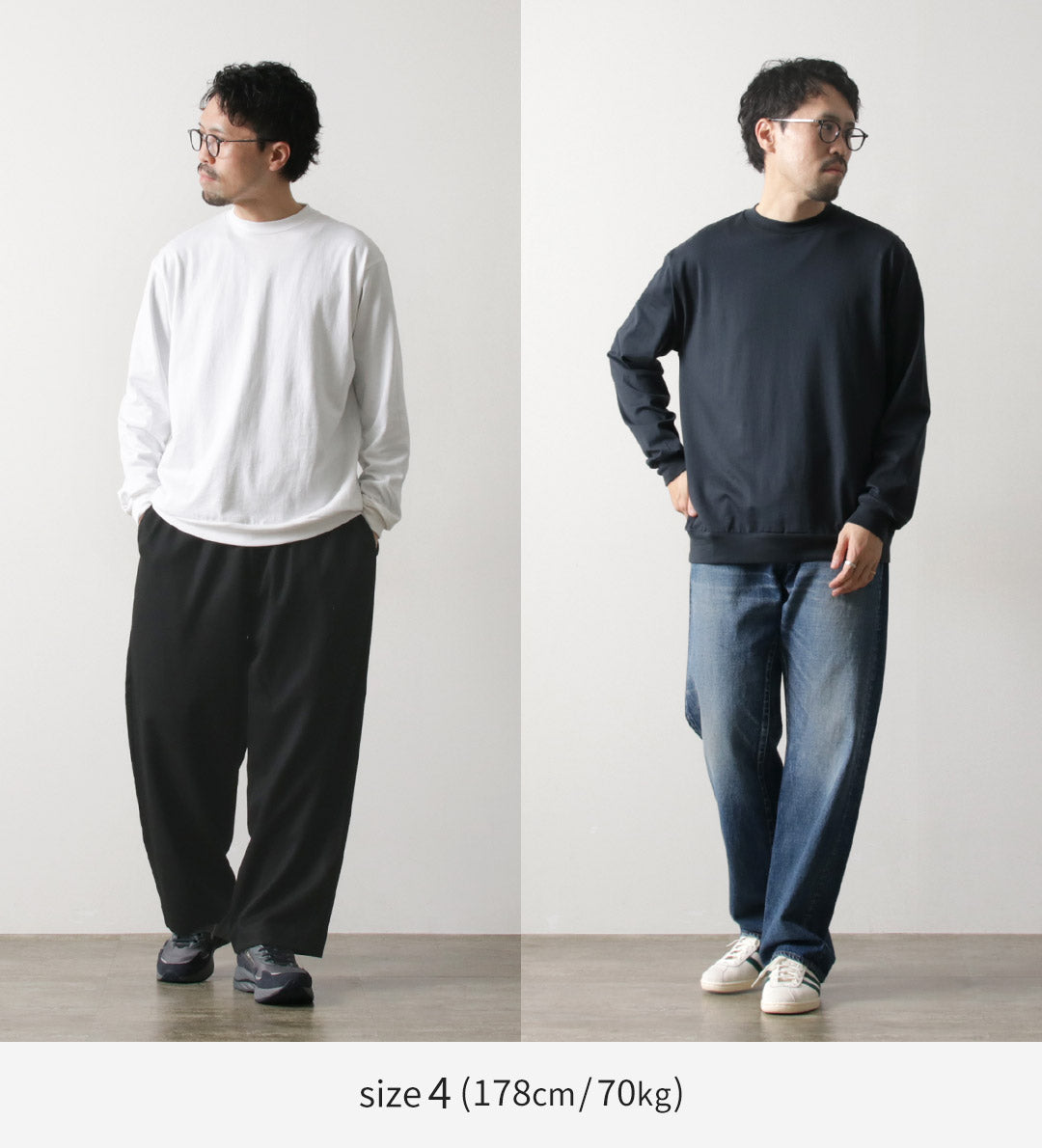 LIFiLL（リフィル） スウェット ロングスリーブTシャツ