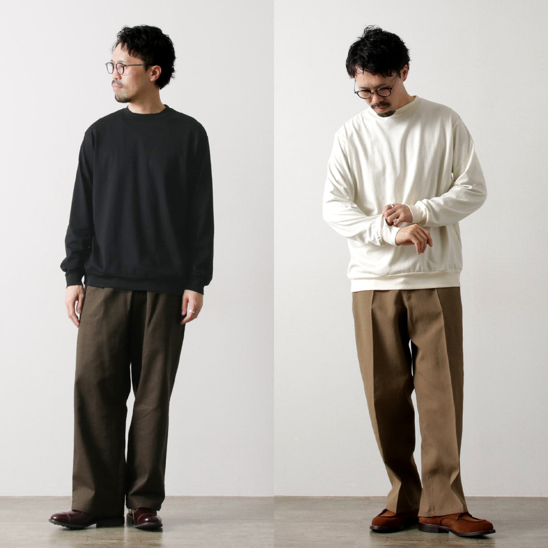 LIFiLL（リフィル） スウェット ロングスリーブTシャツ