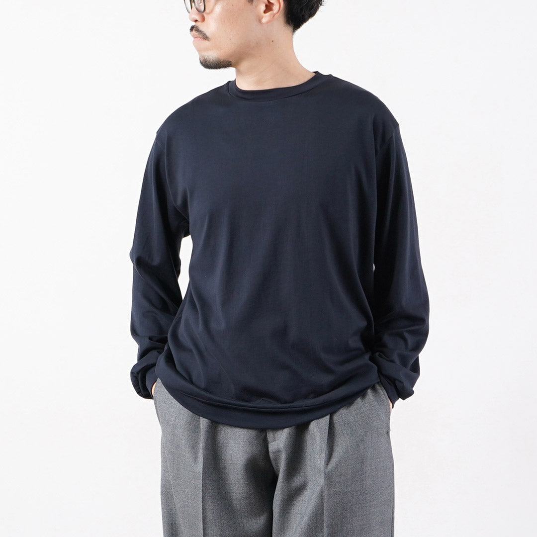 LIFiLL（リフィル） コットニー ロングスリーブTシャツ 日本製