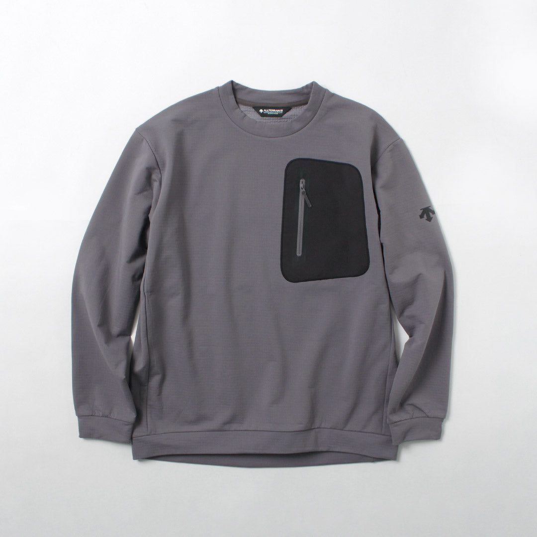 DESCENTE ALLTERRAIN81（デサント / オルテライン81） エアーグリッド クルーネック