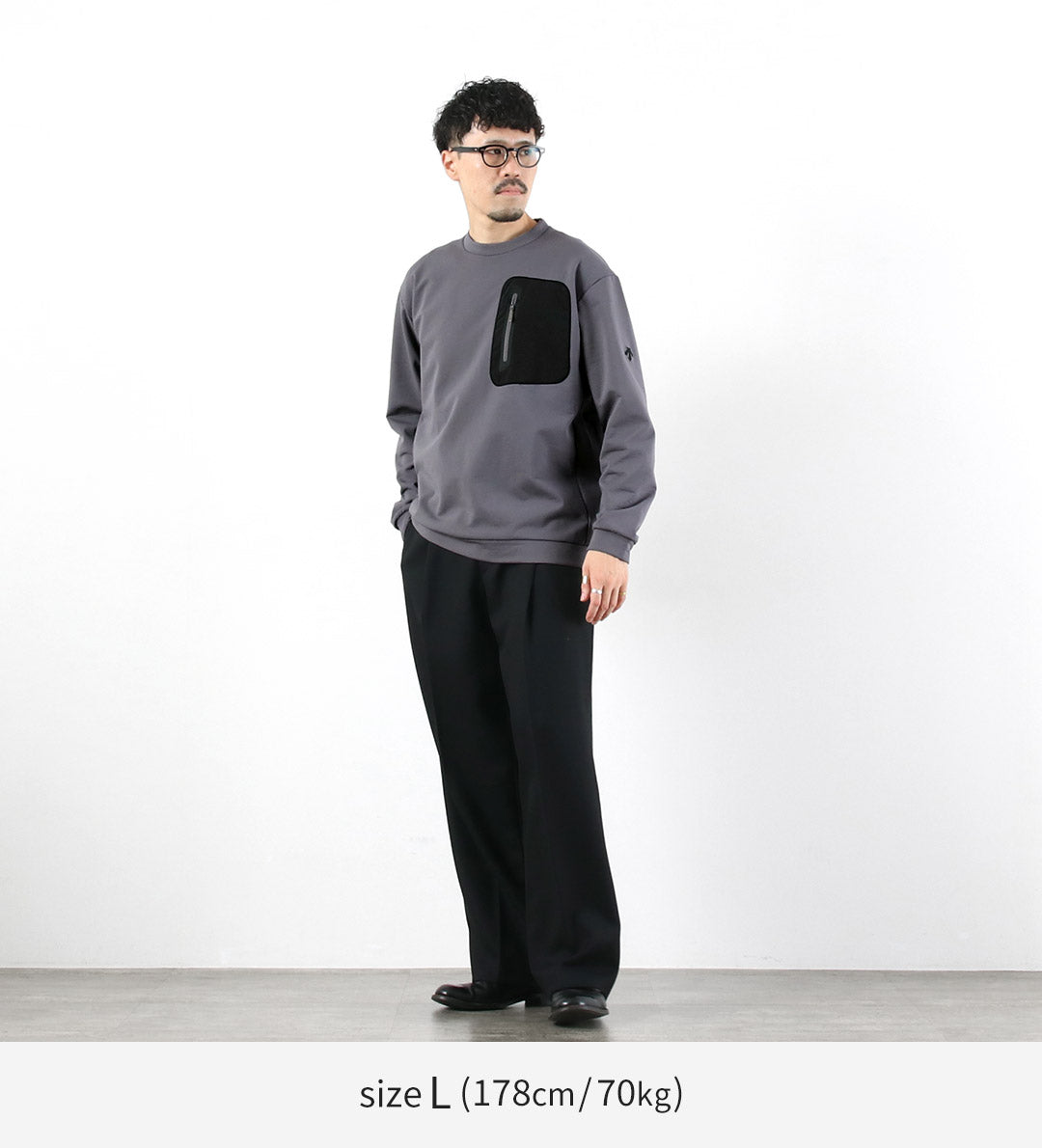 DESCENTE ALLTERRAIN81（デサント / オルテライン81） エアーグリッド クルーネック