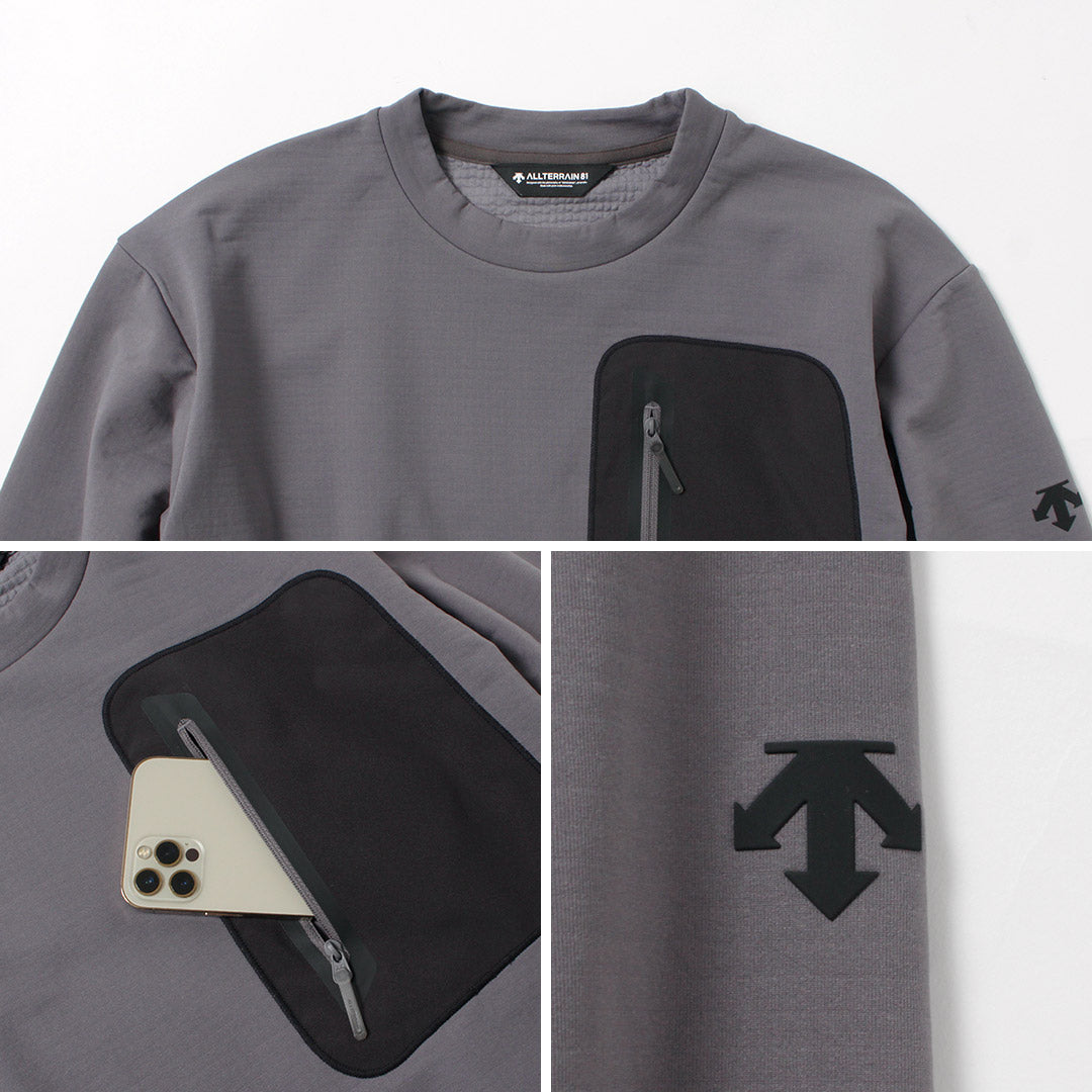 DESCENTE ALLTERRAIN81（デサント / オルテライン81） エアーグリッド クルーネック