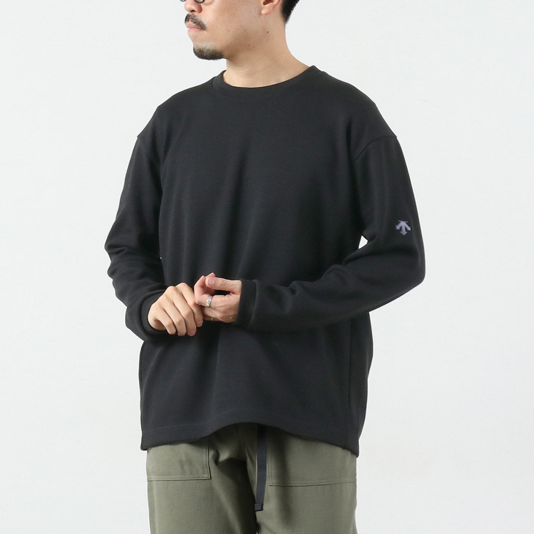 DESCENTE ALLTERRAIN 81 （デサント / オルテライン81） ブラッシュドサーマル クルーネック