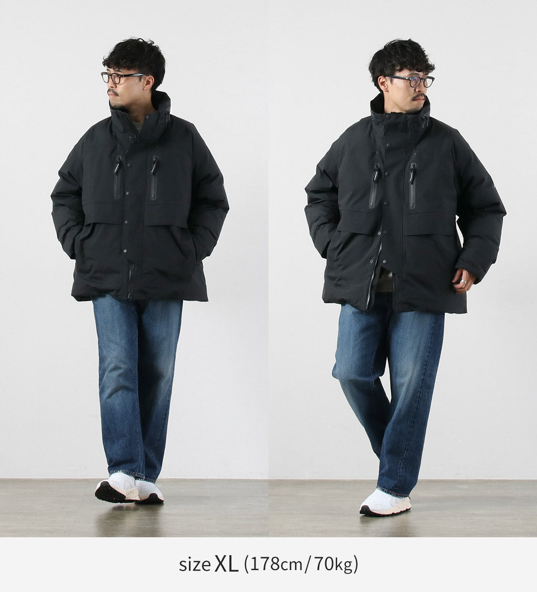 AND WANDER（アンドワンダー） レインプルーフ ダウンジャケット