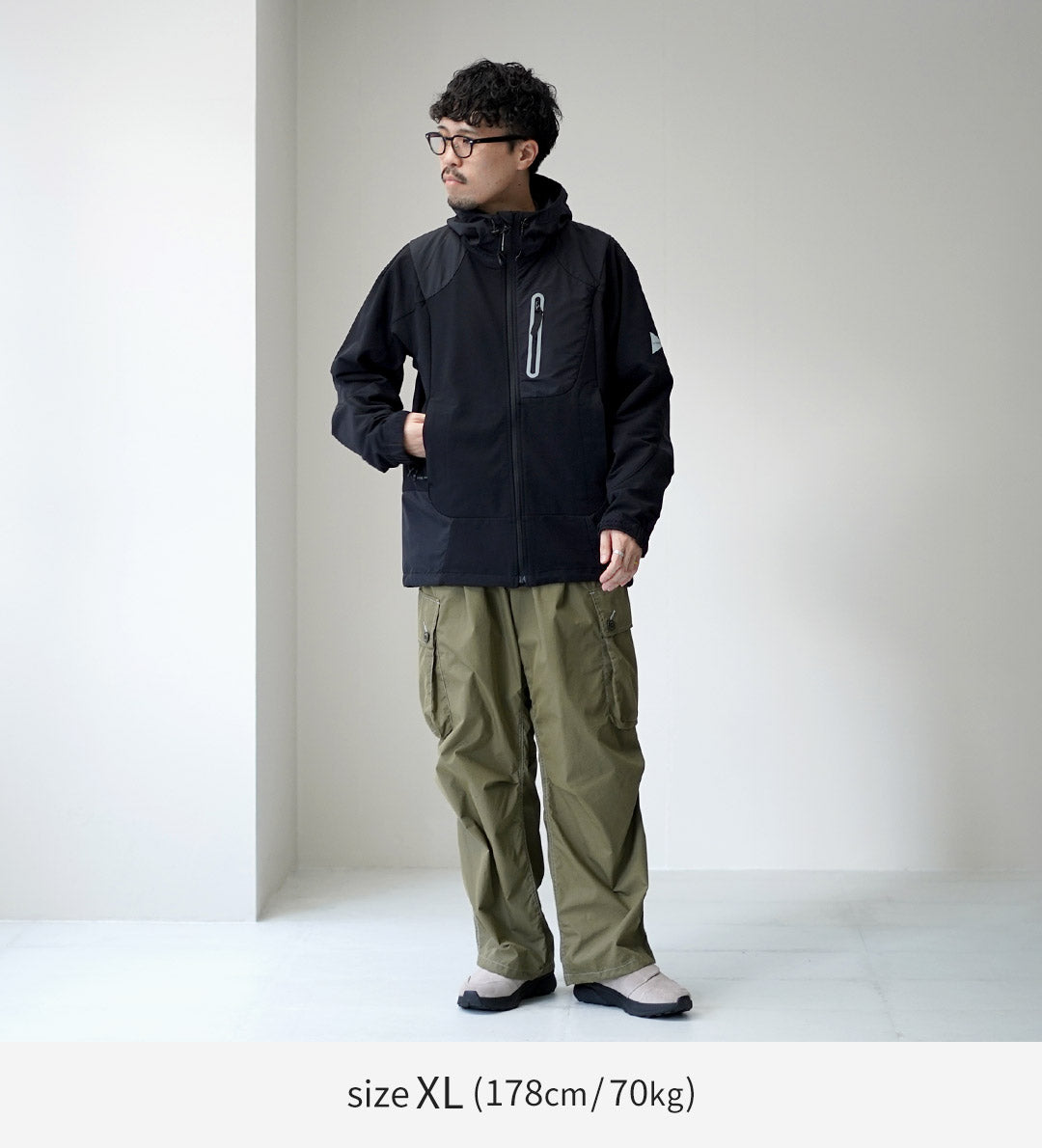 アンドワンダー　ストレッチシェルジャケット and wander 楽天市場】アンドワンダー ストレッチシェルジャケット and wander