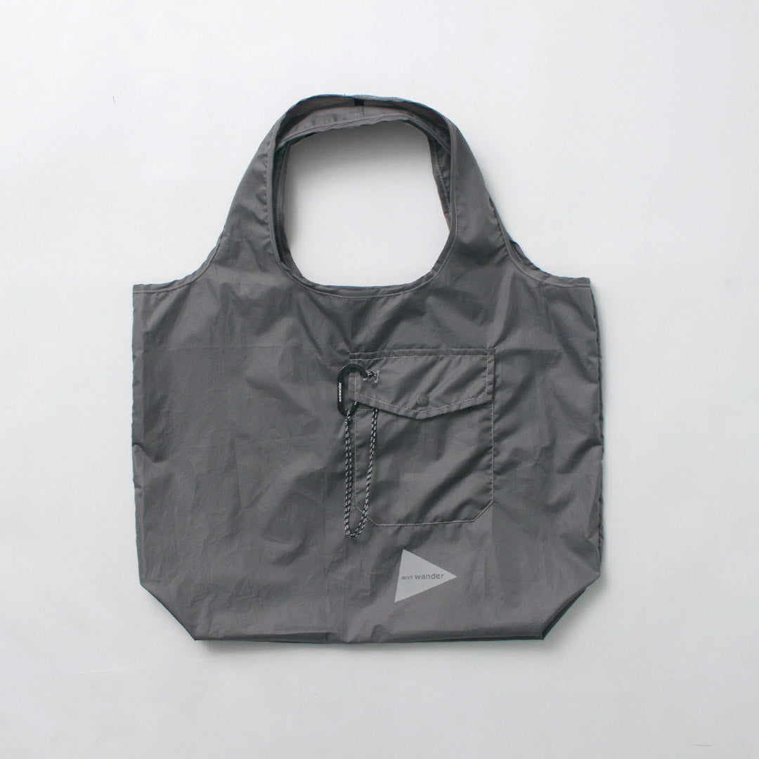 AND WANDER（アンドワンダー） グロッサリー ポケットバッグ