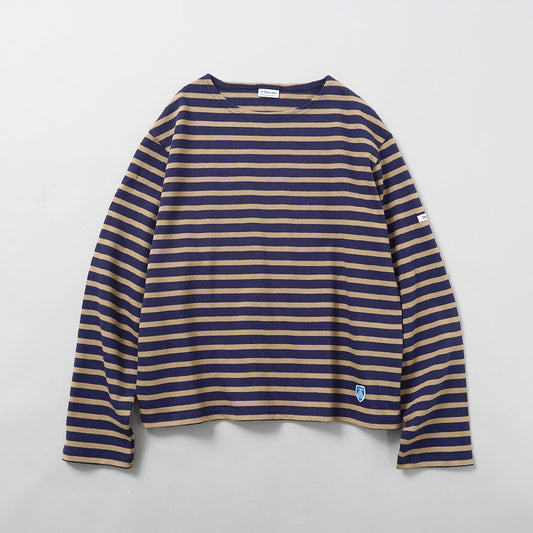 ORCIVAL（オーシバル） ＃B259 クルーネック ロングスリーブ プルオーバー ボーダー フランス製