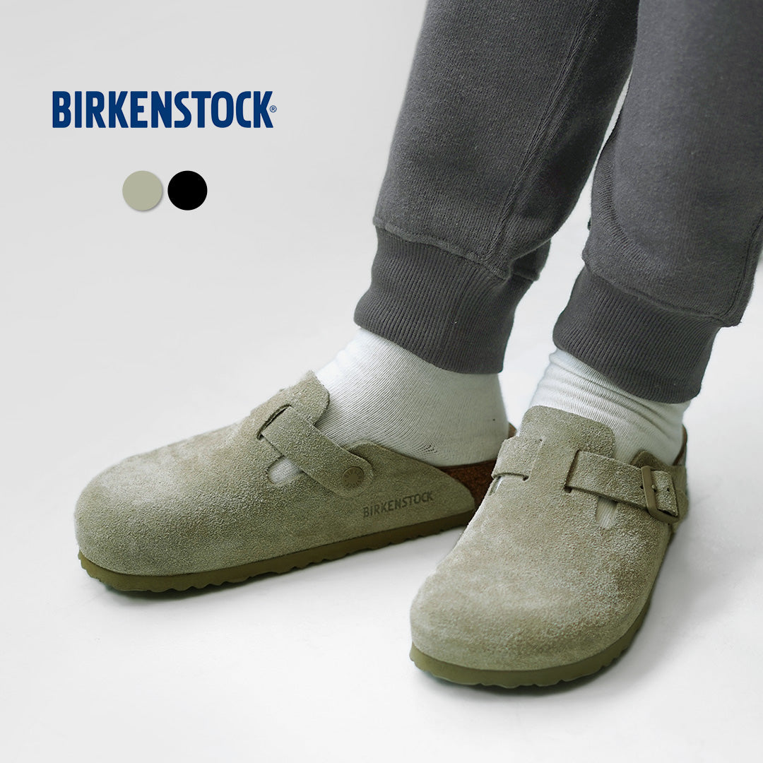 BIRKENSTOCK（ビルケンシュトック） ボストン スエードレザー ナロー シューズ