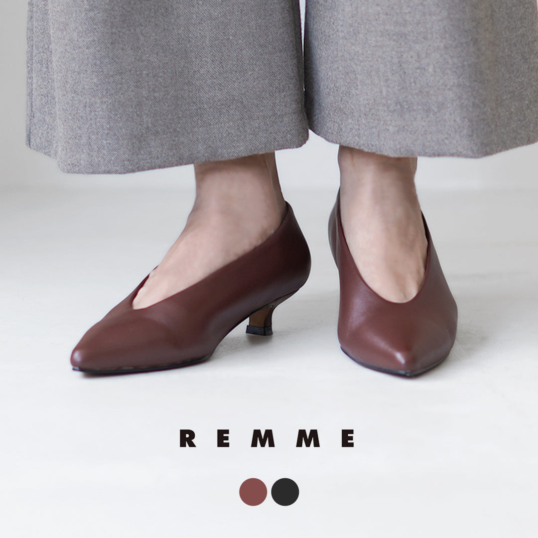 REMME（レメ） ポインテッド パンプス