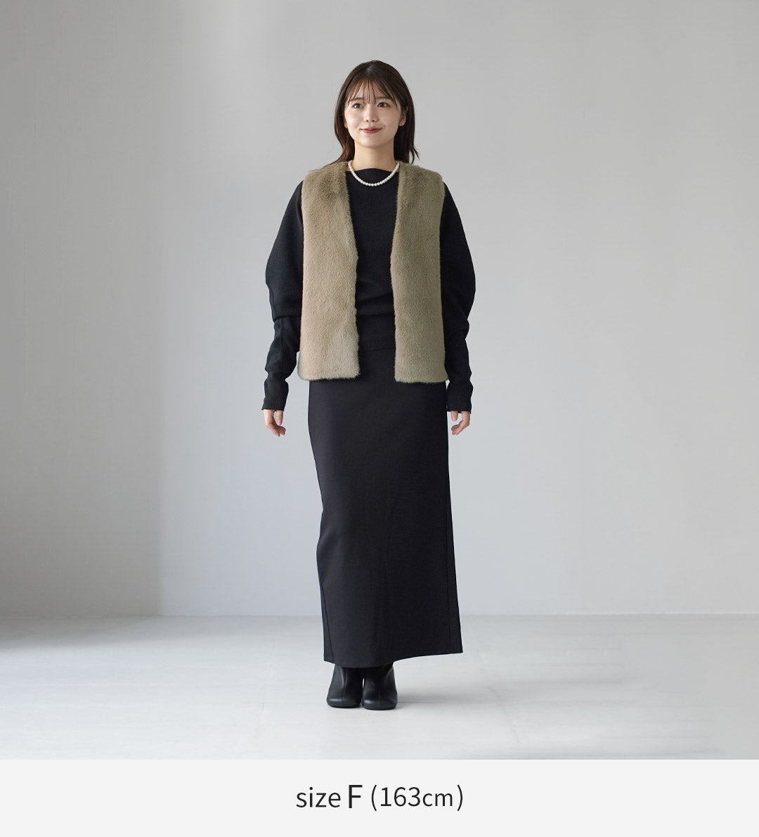 atelier brugge アトリエブルージュ ロングダウンベスト 定価29,700円