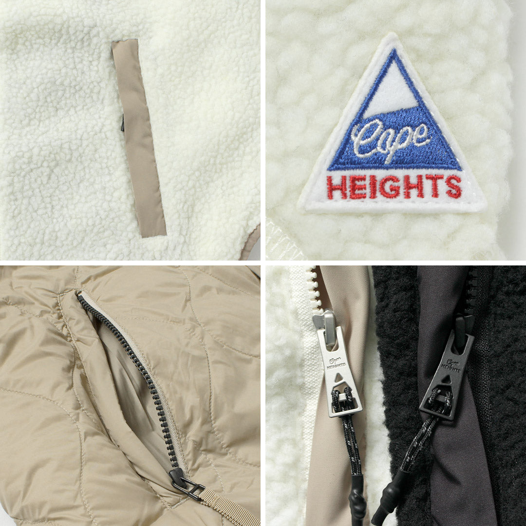 CAPE HEIGHTS（ケープハイツ） KINSELLA×TAION リバーシブル フリース