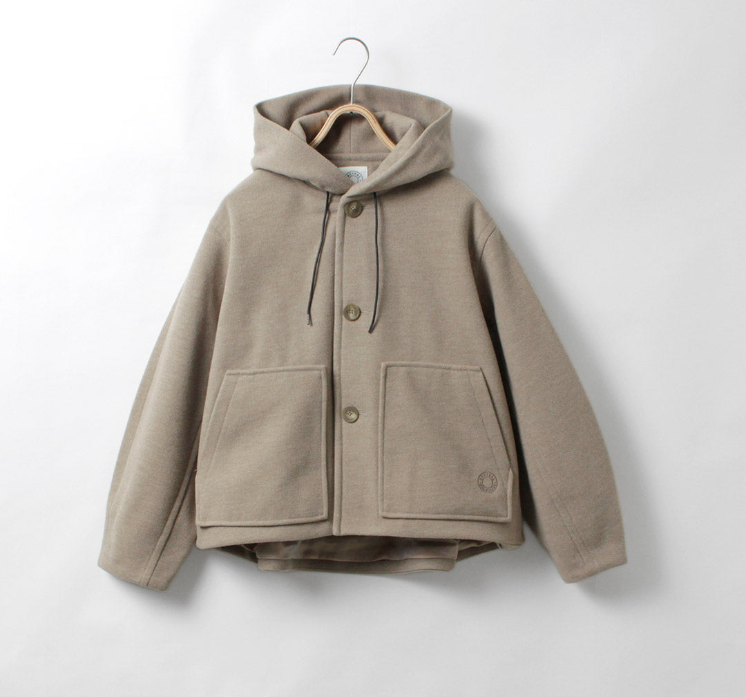 ORCIVAL（オーシバル） ウールライク フード ジャケット / レディース