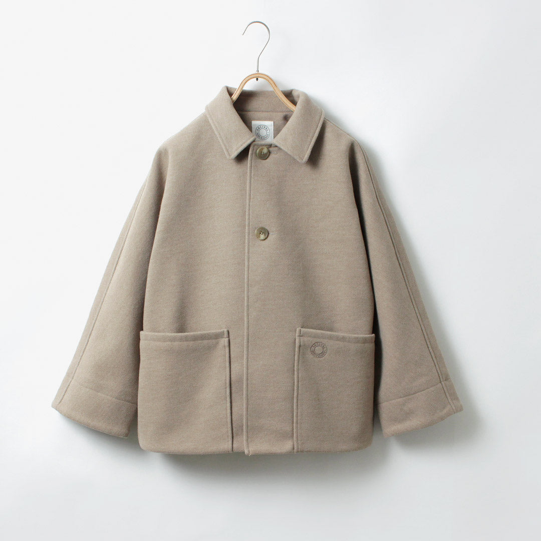 いー子さん専用★美品★Orcivalオーシバル★ジャケット★グレー★S位 ORCIVAL（オーシバル） ウールライク ドルマンスリーブ ジャケット