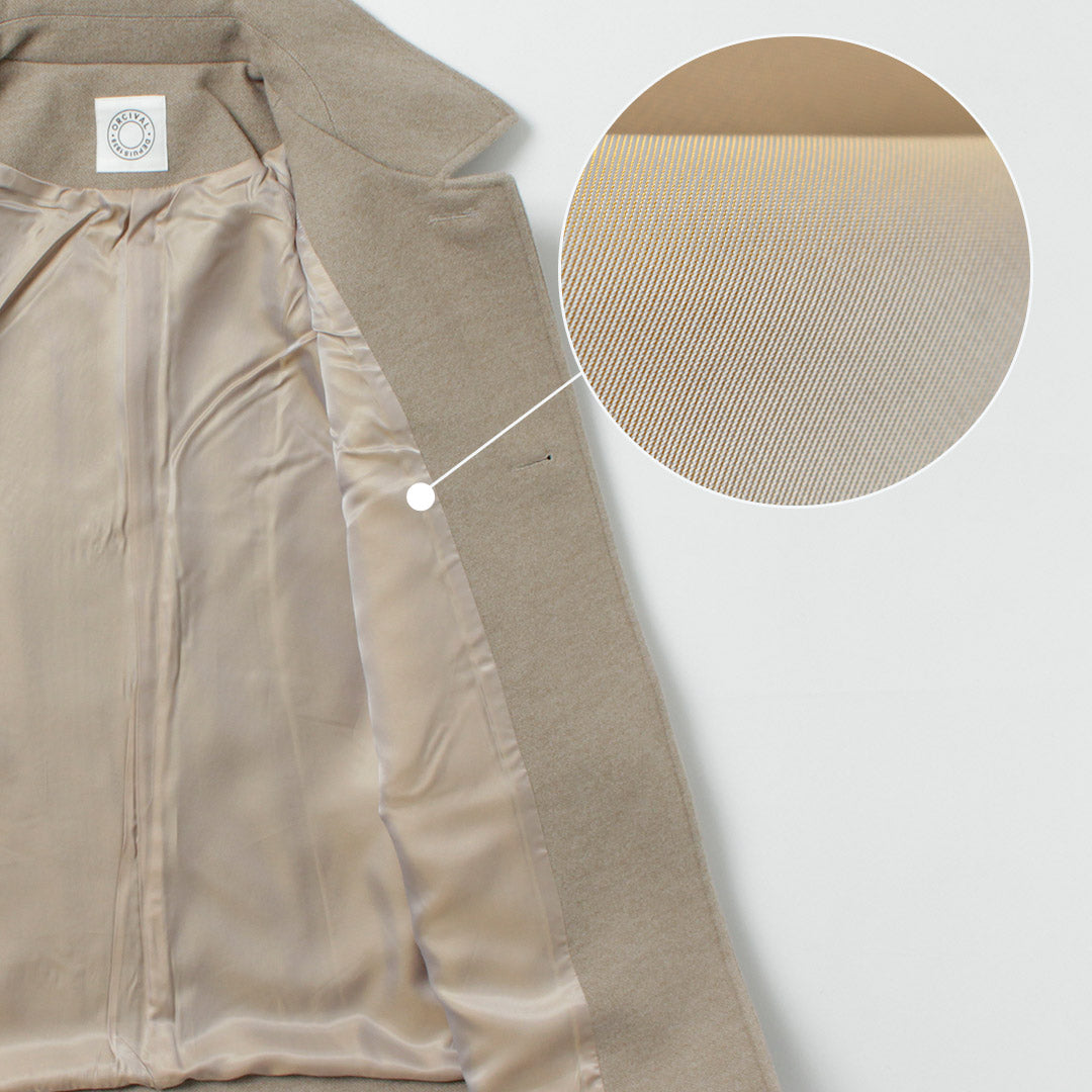 ORCIVAL（オーシバル） ウールライク ドルマンスリーブ ジャケット