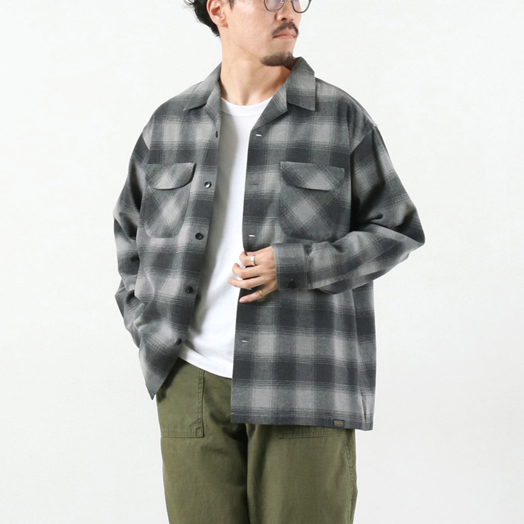 PENDLETON（ペンドルトン） ネルチェック オープンカラーシャツ